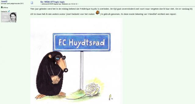 Frédérique 10 jaar geleden overleden Frédérique Huydts